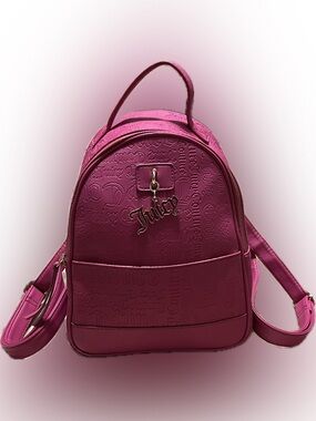 Juicy Couture Love Lock Raspberry Tart Backpack 🍰💗🎒